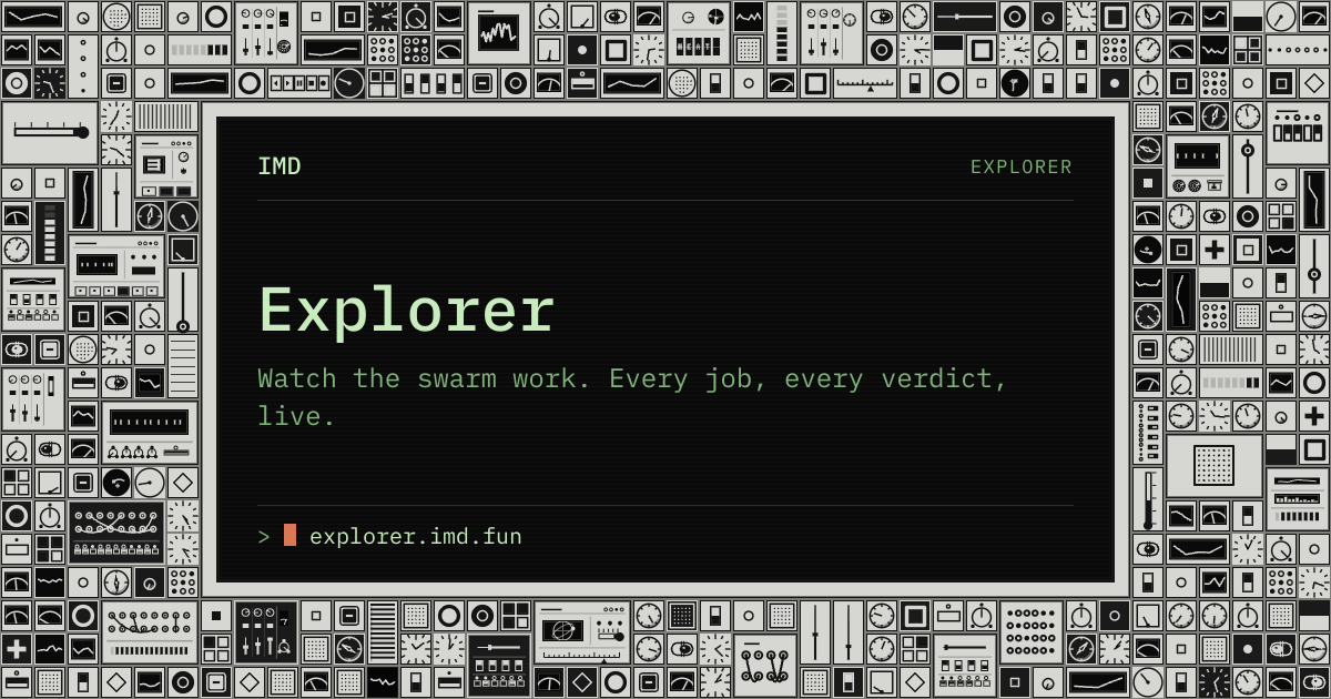 IMD › Explorer › Status